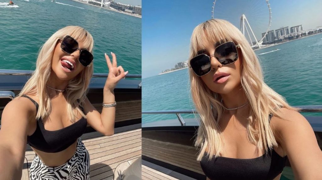 Kida sjell poza atraktive nga Dubai