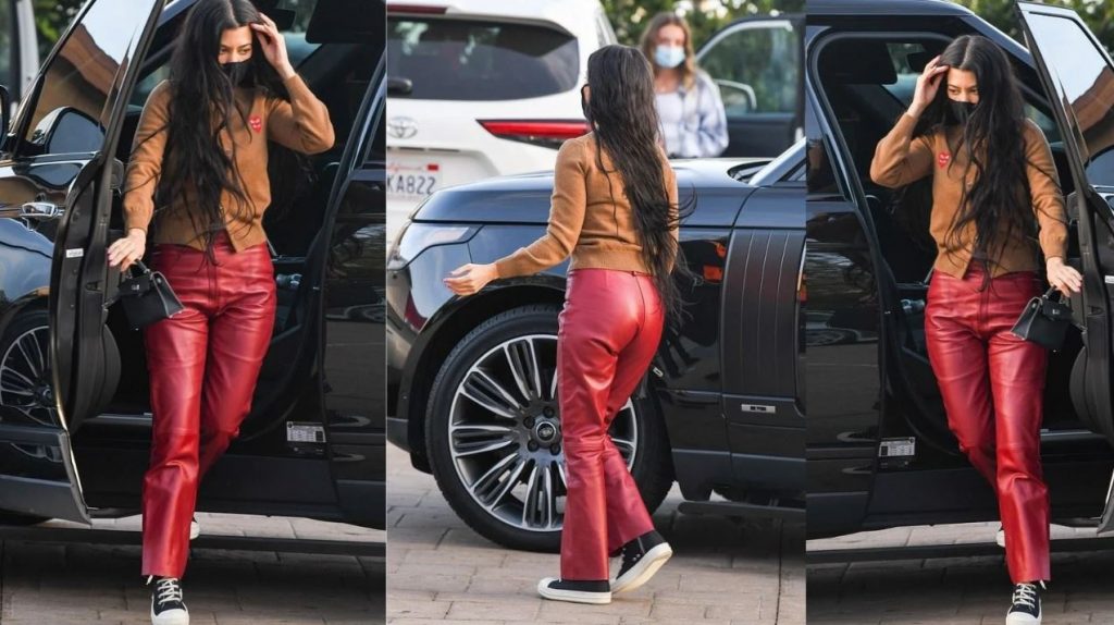 Kourtney Kardashian merr vëmendje me dukjen në një dalje publike në Kaliforni