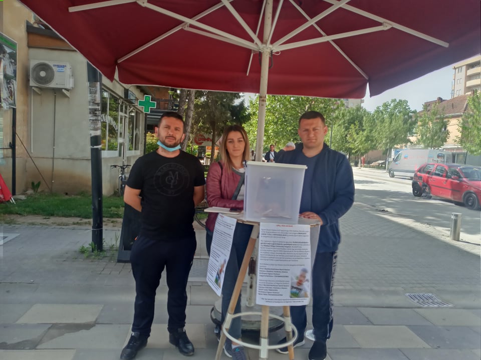 Ta ndihmojmë Egzon Hashanin për shërim, sot aksioni vazhdon në sheshin “Adem Jashari” në Lipjan