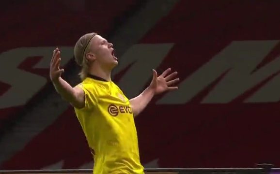 Sancho dhe Haaland shënojnë gola të bukur për Dortmundin