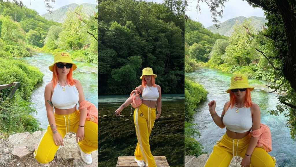 “Shumëngjyrëshe si natyra”, Rina Balaj sjell imazhe me plot stil