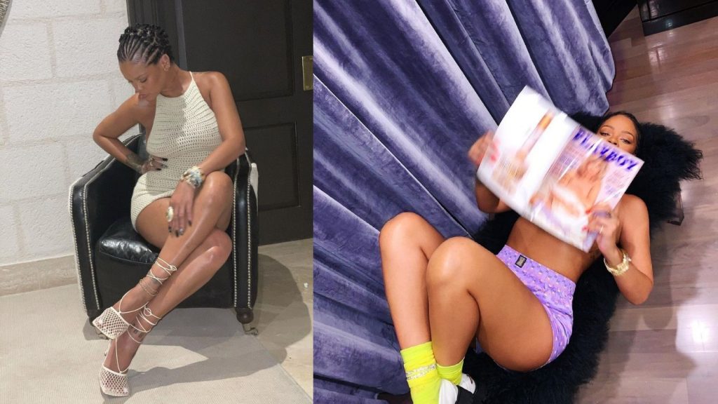 Rihanna pozon joshëse në fotografitë e fundit