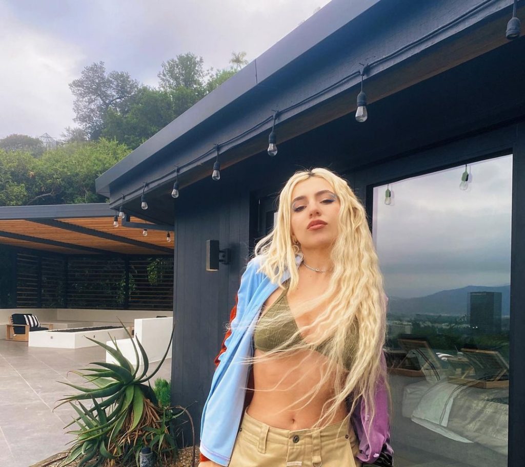 Ava Max ndan pamje të reja duke vënë në fokus barkun e sheshtë