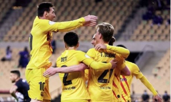 Barcelona përfiton nga fitimi i titullit të Serie A nga Interi