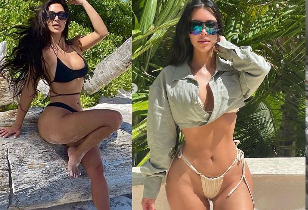 Kim Kardashian ja din ‘renin’ nga plazhi s’ndahet se po kënaqet!