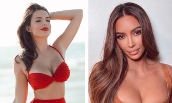 Armina Mevlani publikon fotografitë e Kim Kardashianit, thotë se e kopjoi atë