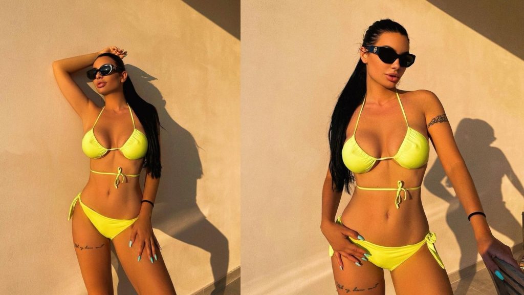 Zaimina Vasjari ndan imazhe provokuese në bikini