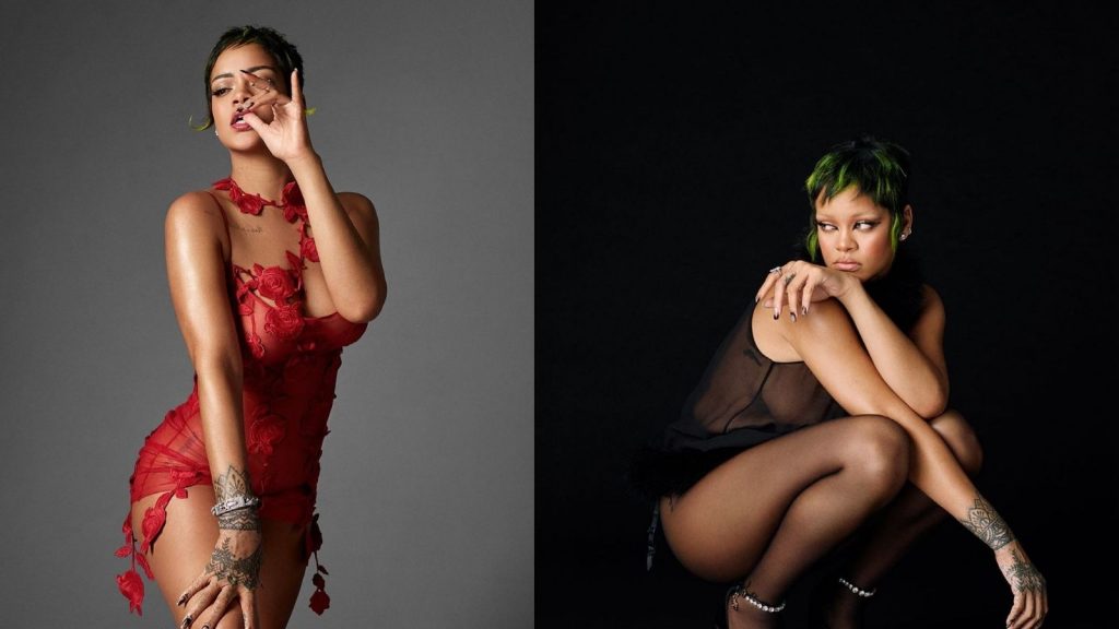 Rihanna me veshje të tejdukshme pozon për “Vogue Italia”