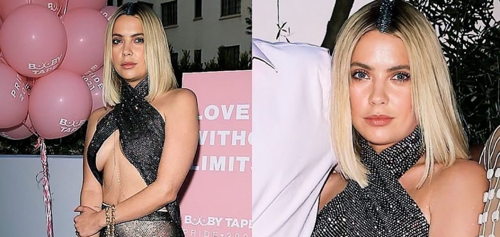 Ashley Benson vë në fokus gjoksin e bujshëm në festën e komunitetit LGBTI
