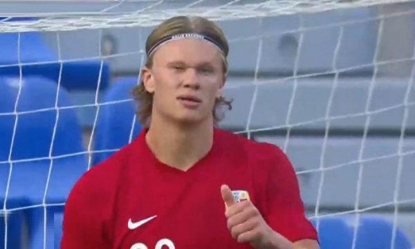 Haaland ia siguron fitoren Norvegjisë me një gol në minutën e 92-të