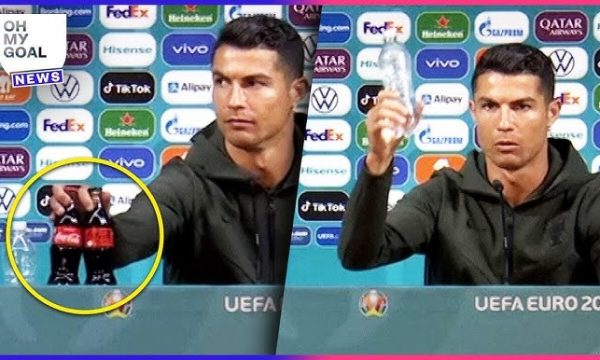 Coca-Cola i reagon Ronaldos për heqjen e shisheve të pijes së saj nga konferenca e Euro 2020