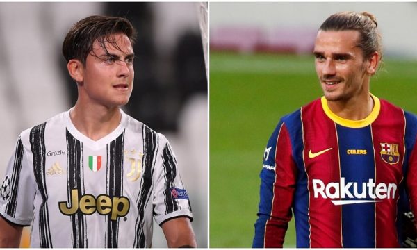Barcelona ia ofron Juventusit Griezmannin në shkëmbim të Dybalas