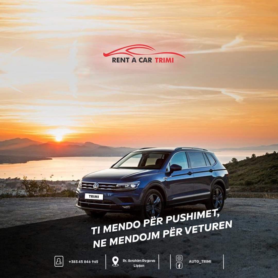 Rezervo veturen tuaj, Rent a Car TRIMI Lipjan / 045 846 965