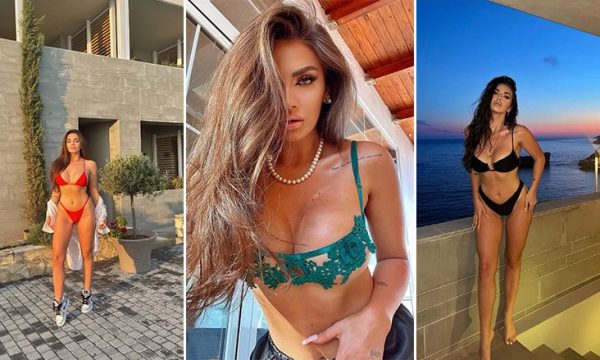 Paraqitjet provokuese të Beatrix Ramosajt në fotografitë me bikini