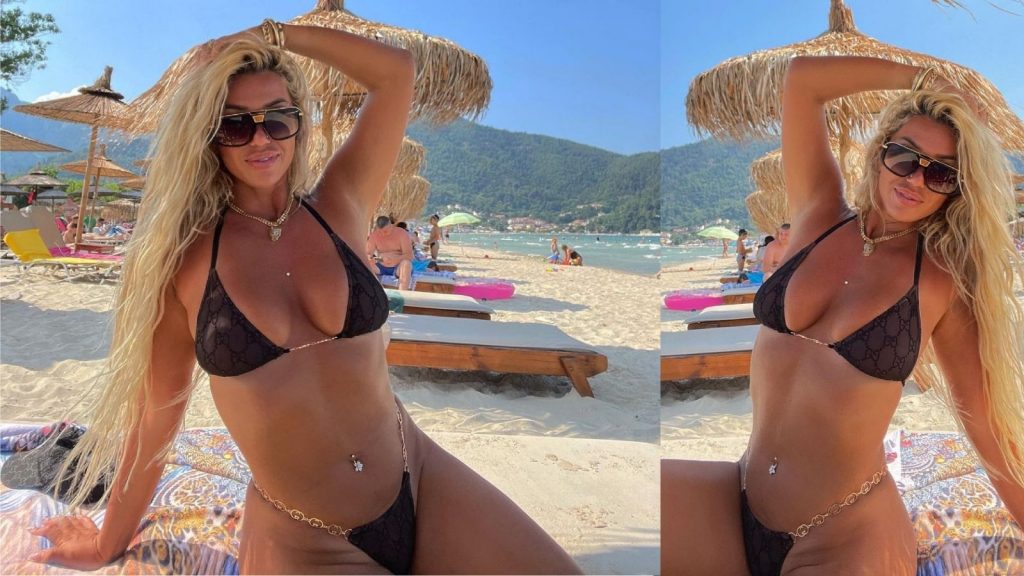 Adelina Tahiri në pushime me bashkëshortin vazhdon të sjell poza në bikini