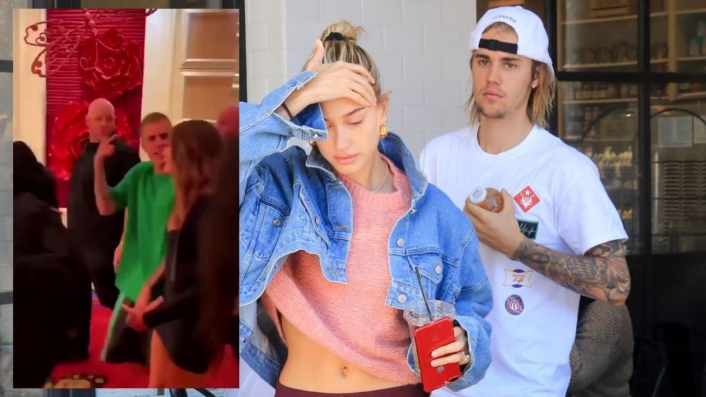 Bëhet virale videoja derisa Justin Bieber shihet duke i bërtitur bashkëshortes së tij