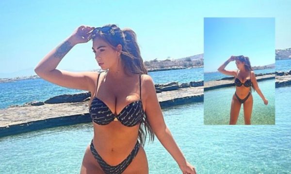 Modelja shqiptare publikon foto nga Greqia, ia vë “flakën” Instagram-it