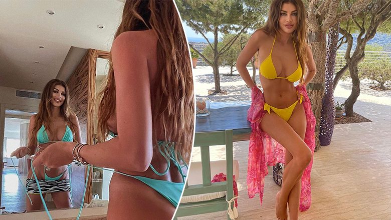 Angela Martini provokon duke u zhveshur para pasqyrës, thotë se debatoi me bashkëshortin për këtë fotografi