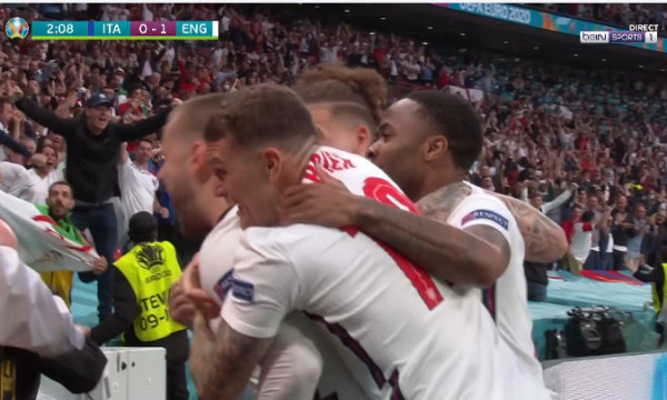 Çfarë Anglie, supergol që në minutën e dytë