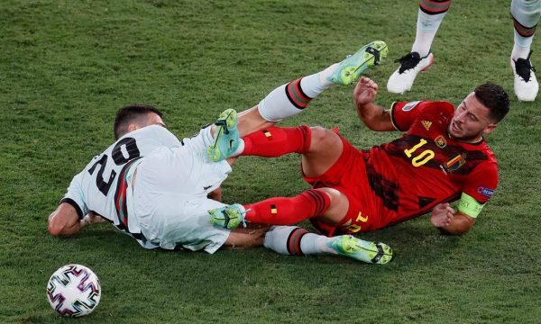 Hazard dhe De Bruyne qetësojnë Belgjikën