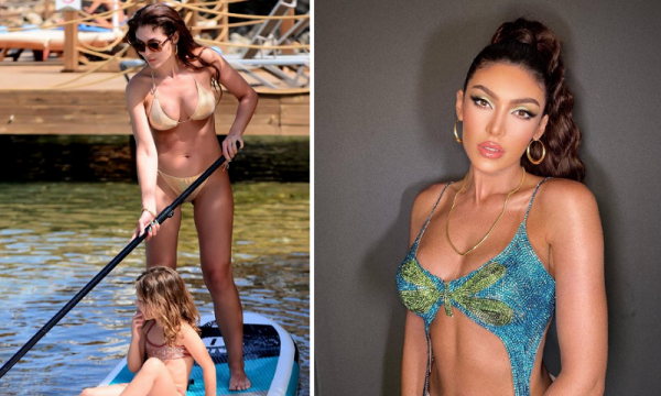 Nora Istrefi duke shijuar pushimet, poston foto me bikini