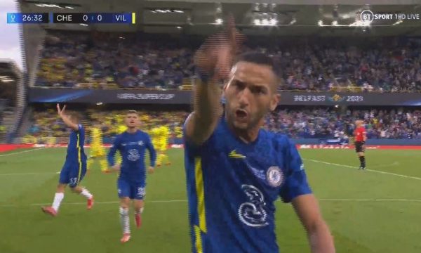 Chelsea kalon në epërsi ndaj Villarrealit, shënon Ziyech