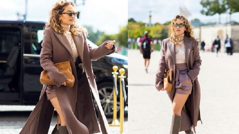 Rita Ora me poza atraktive nga ‘qyteti i dashurisë’