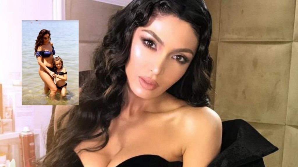 Nora Istrefi ndan një imazh bashkë me vajzën nga pushimet