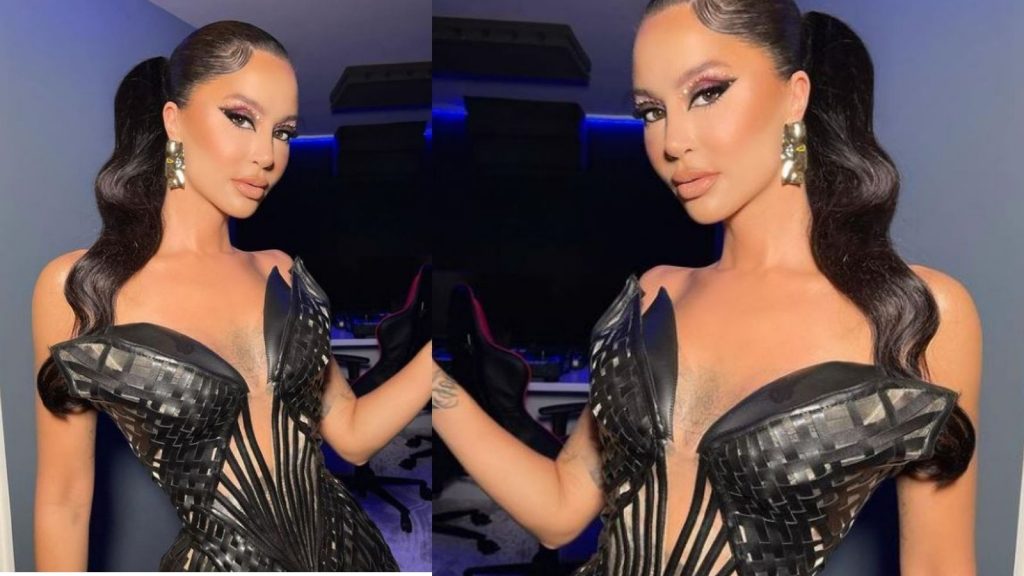 Dafina Zeqiri zgjedh të duket glamuroze në paraqitjen e fundit