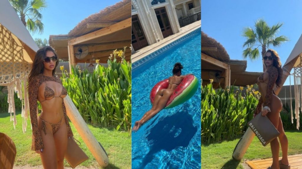 Arta Nitaj publikon imazhe të reja nga pushimet e veshur në bikini teksa merr rreze dielli