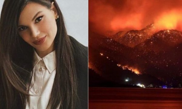 Almeda Abazi reagon e shqetësuar për zjarret, kërkon ndihmë për Turqinë