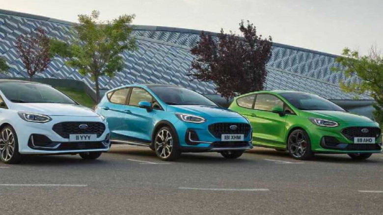 Ford prezantoi modelin e ridizajnuar të Fiestas