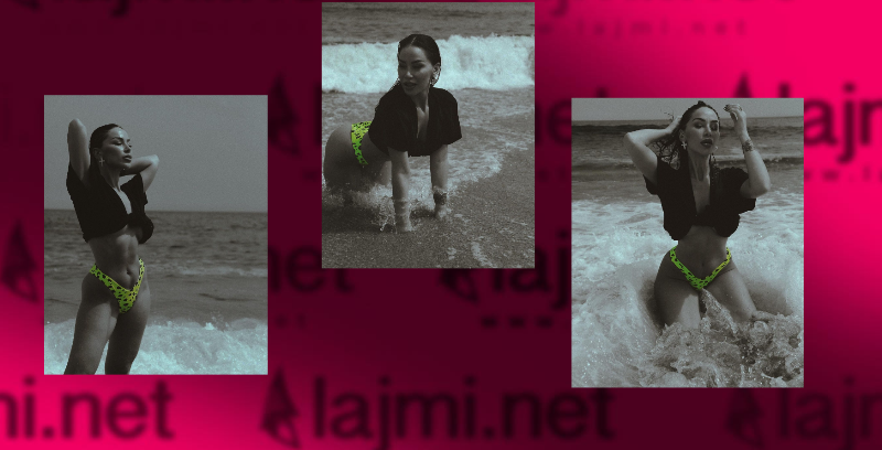 Flaka Krelani vjen e nxehtë si flakë në imazhet me bikini në New York