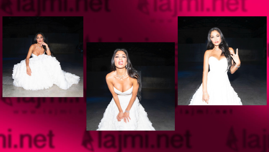 Nicole Scherzinger duket sensacionale në fustan të bardhë në fotot e realizuara në gala amFAR në Venecia