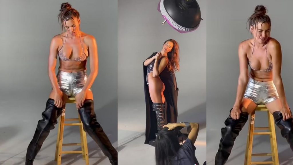 Publikohen disa nga prapaskenat e një fotosesioni te Irina Shayk