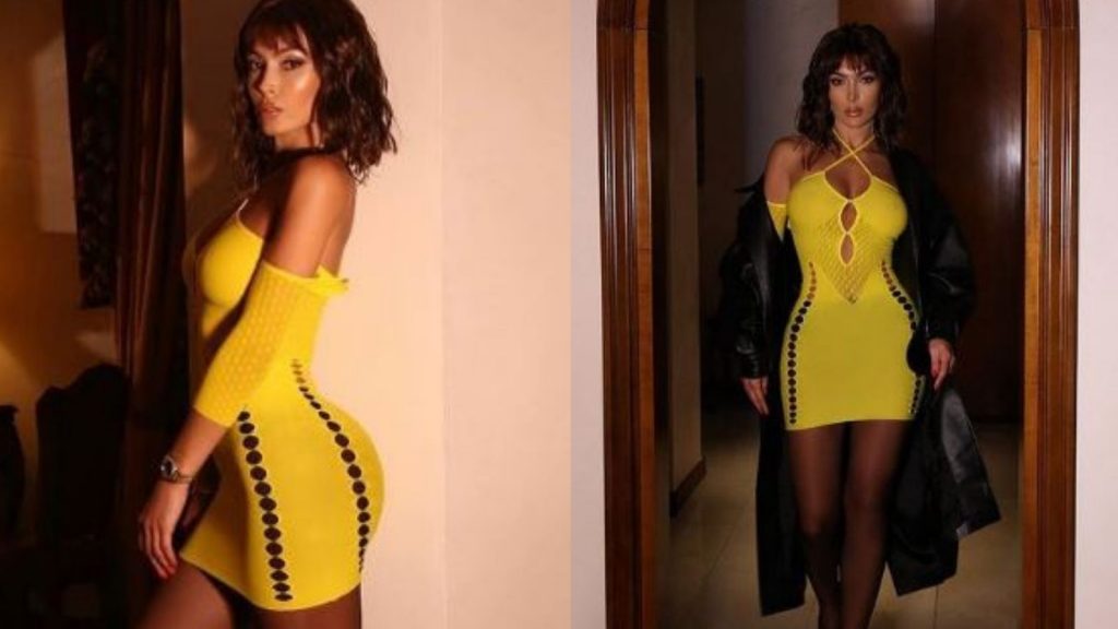 Nora Istrefi sa nuk thyhet në mes për të theksuar të pasmet e mëdha