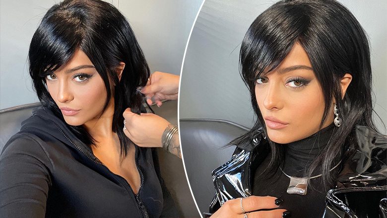 Bebe Rexha publikon fotografi të tjera nga dukja e saj me flokë të zeza