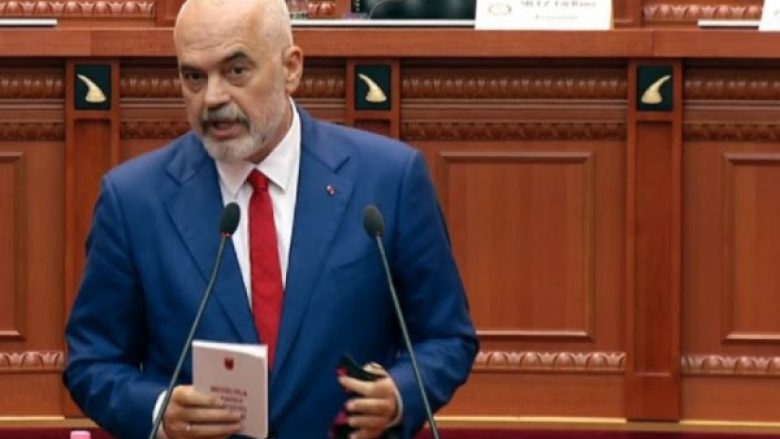 Kuvendi i Shqipërisë voton qeverinë Rama, 77 vota pro dhe 53 kundër