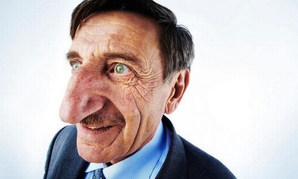 Burri që ka hundën më të madhe në botë