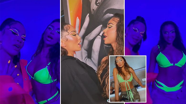 Arta Nitaj në klipin e ri të Dafina Zeqirit? Bukuroshet paralajmërojnë diçka të re përmes një videoje me lëvizje provokuese në TikTok