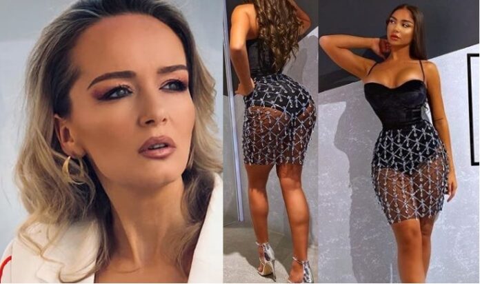 Adriana Matoshi e quan “La bomba” Arta Nitajn