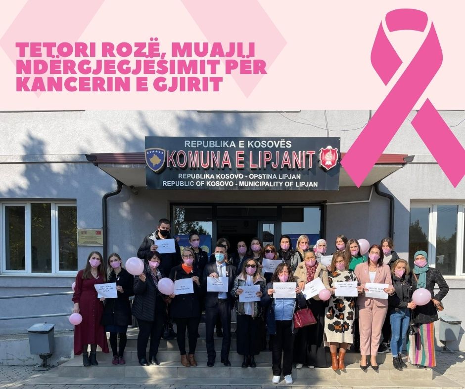 Lipjan, Tetori Rozë, muaji i ndërgjegjësimit për Kancerin e Gjirit