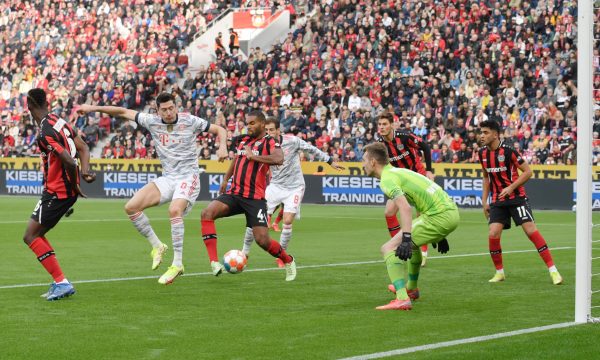 Bayern Munich po e turpëron Leverkusenin, Lewandowski me gol të mrekullueshëm