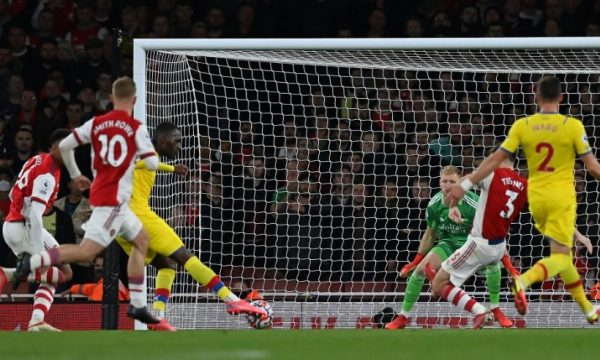 Arsenali fiton një pikë në sekondat e fundit ndaj Crystal Palace