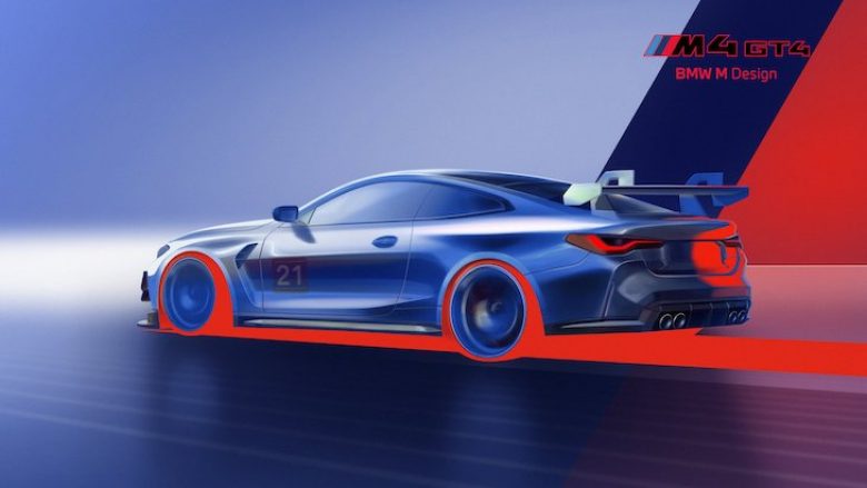 BMW njoftoi gjeneratën e ardhshme të modelit garues M4 GT4