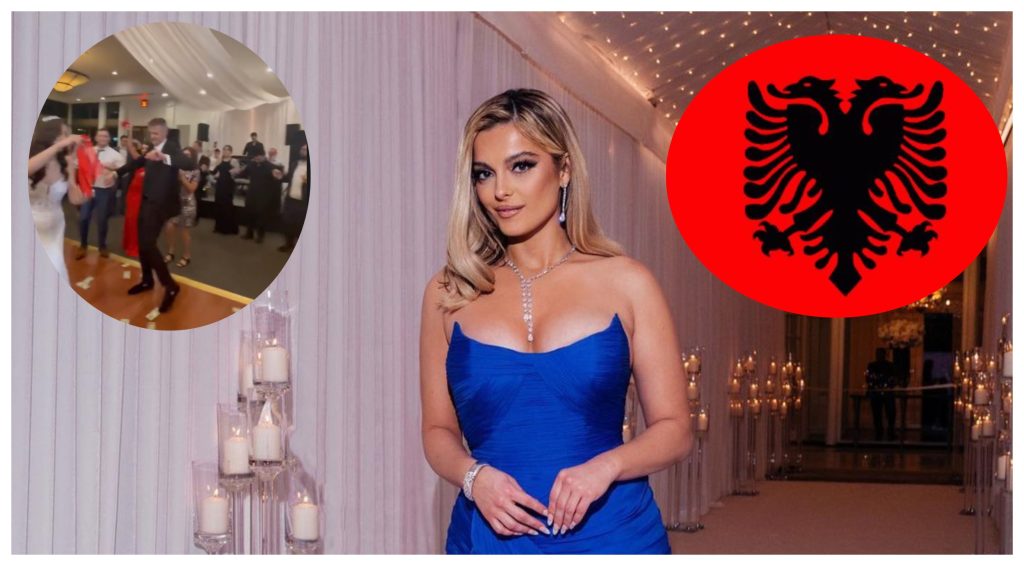 Bebe Rexha festën e flamurit e kalon në një dasëm shqiptare