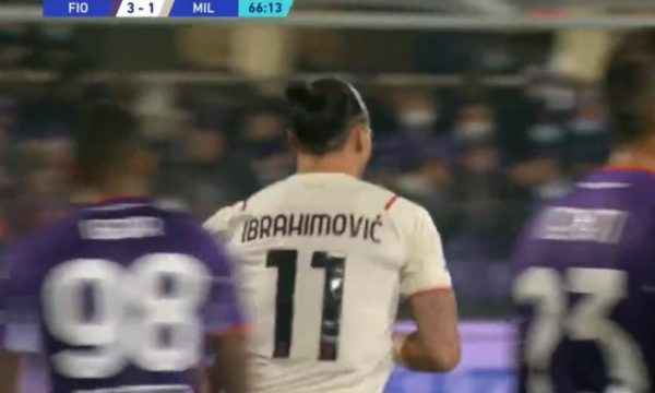 Sërish Ibrahimovic, Milani ngushton epërsinë e Fiorentinas