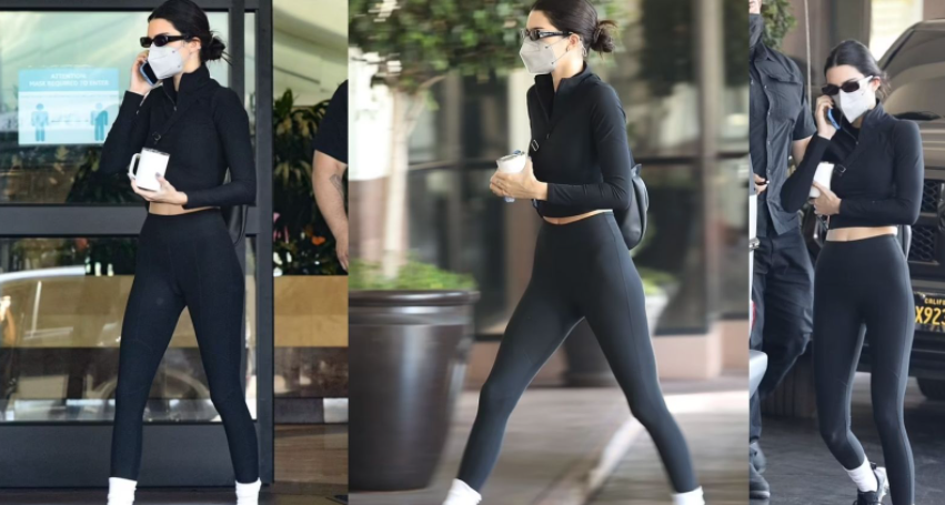 Kendall Jenner merr vëmendje me figurën e saj të tonifikuar teksa del për një takim pune në Los Angeles