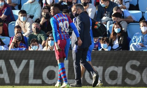 Barcelona e konfirmon lëndimin e Ansu Fatit