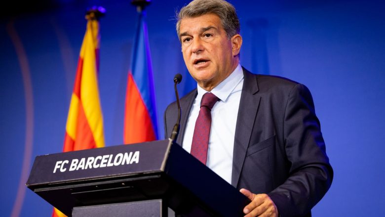 Presidenti i Barcelonës, Laporta i propozoi Man Cityt shkëmbimin e katër lojtarëve